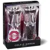 Image de COLE & MASON PRECISION TAP ENSEMBLE CADEAU MOULIN SEL/POIVRE ACRYLIQUE CRISTALLIN 125 MM
