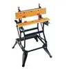 Image de BLACK+DECKER Etabli-Etau Pliable Format 226mm WM550-XJ 2 Mâchoires en Bambou, Charge Maximale de 250 kg
