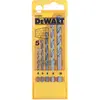 Image de Jeu de 5 forets béton à queue droite DeWalt