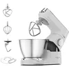 Image de Kenwood Titanium Chef Baker KVC65.001WH, Robot Patissier Avec Balance Intégrée, Incl. Ensemble Pâtisserie 3 Pièces, Spatule & Protection Éclaboussures, 1200W, Blanc en occasion ou reconditionné