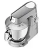 Image de Kvl85124si 1200 w blender pétrisseur métal inox argent