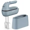 Image de Kenwood QuickMix Go HMP40.000GY Batteur électrique portable avec sac intégré, bouton de libération SureEject, fouet en acier inoxydable et crochet pétrisseur inclus, cuillère à mesurer, 350 W, bleu en occasion ou reconditionné