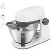Image de Kenwood Multi Tasker (KHC30.000WH) Robot de cuisine, moteur 1000 W, 44 % silencieux*, bol mélangeur de 4,3 l avec poignée, capacité de pâte 1,7 kg, 7 vitesses, élévateur à bras mélangeur, compartiment en occasion ou reconditionné