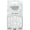 Image de Elegant Touch Ongles Artificiels Glue Squoval Quite White 24 Unités One Size