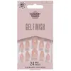 Image de Elegant Touch Ongles Artificiels Glue Short Stiletto Blush Suede 24 Unités One Size