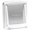 Image de Porte a 2 Voies pour Chiens 715 Petit Blanc Chatiere pour Chiens 411395