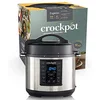 Image de Crock-Pot Lift & Serve Mijoteuse numérique à cuisson lente avec couvercle à charnière et minuterie à rebours programmable | 4,7 l (jusqu’à 5 personnes) | Efficace en énergie | Noire [CSC052] en occasion ou reconditionné