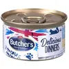 Image de Butcher's Dîner Classique Délicieux Mousse Thon Et Poisson Marin Nourriture Humide Pour Chat 85g