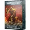 Image de Jeux de société Games Workshop Warhammer 40k - Datacards V.10 Agents Imperiaux (Fr) Jaune TU 01050108011