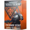 Image de Jeux de société Games Workshop Warhammer 40k - Kill Team Datacards Escouade de Scouts (Fr) Orange TU 01050101024