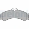 Image de Kit De Plaquettes De Frein, Frein À Disque Lp1046 Delphi Delphi Lp1046 Mercedes-Benz;Volkswagen