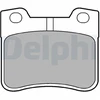 Image de Kit De Plaquettes De Frein, Frein À Disque Lp1051 Delphi Delphi Lp1051 Citroen;Peugeot