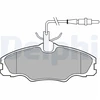 Image de Kit De Plaquettes De Frein, Frein À Disque Lp985 Delphi Delphi Lp985 Peugeot