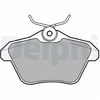 Image de Kit De Plaquettes De Frein, Frein À Disque Lp1018 Delphi Delphi Lp1018 Alfa Romeo;Lancia