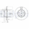 Image de Disque De Frein Delphi Bg3043 Bmw