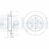 Image de Disque De Frein Delphi Bg3070 Hyundai