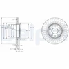 Image de Disque De Frein Delphi Bg3222 Citroen;Fiat;Peugeot
