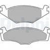 Image de Kit De Plaquettes De Frein, Frein À Disque Lp756 Delphi Delphi Lp756 Seat;Volkswagen