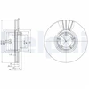 Image de Disque De Frein Delphi Bg3365 Ford