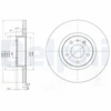Image de Disque De Frein Delphi Bg3420 Alfa Romeo