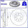 Image de Disque De Frein Delphi Bg3404 Opel;Vauxhall