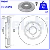 Image de Disque De Frein Delphi Bg3359 Ford;Mazda