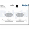 Image de Kit De Plaquettes De Frein, Frein À Disque Lp1436 Delphi Delphi Lp1436 Audi;Seat;Skoda;Volkswagen