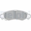 Image de Kit De Plaquettes De Frein, Frein À Disque Lp1500 Delphi Delphi Lp1500 Opel;Suzuki;Vauxhall