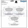 Image de Kit De Plaquettes De Frein, Frein À Disque Lp1514 Delphi Delphi Lp1514 Audi;Seat;Skoda;Volkswagen