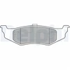 Image de Kit De Plaquettes De Frein, Frein À Disque Lp1515 Delphi Delphi Lp1515 Chrysler;Dodge;Plymouth