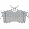 Image de Kit De Plaquettes De Frein, Frein À Disque Lp1522 Delphi Delphi Lp1522 Chrysler;Dodge