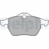 Image de Kit De Plaquettes De Frein, Frein À Disque Lp1600 Delphi Delphi Lp1600 Opel;Saab;Vauxhall