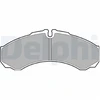 Image de Kit De Plaquettes De Frein, Frein À Disque Lp1616 Delphi Delphi Lp1616 Iveco;Renault