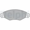 Image de Jeu De Plaquettes De Frein, Frein À Disque Lp1617 Delphi Delphi Lp1617 Citroen;Kia;Peugeot