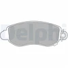 Image de Kit De Plaquettes De Frein, Frein À Disque Lp1582 Delphi Delphi Lp1582 Ford