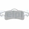 Image de Kit De Plaquettes De Frein, Frein À Disque Lp1558 Delphi Delphi Lp1558 Jeep