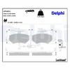 Image de Kit De Plaquettes De Frein, Frein À Disque Lp1631 Delphi Delphi Lp1631 Audi;Seat;Volkswagen