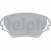Image de Kit De Plaquettes De Frein, Frein À Disque Lp1632 Delphi Delphi Lp1632 Toyota