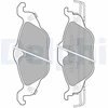 Image de Kit De Plaquettes De Frein, Frein À Disque Lp1673 Delphi Delphi Lp1673 Opel;Vauxhall