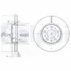 Image de Disque De Frein Delphi Bg3513 Volvo