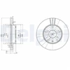 Image de Disque De Frein Delphi Bg3531 Daewoo