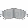 Image de Kit De Plaquettes De Frein, Frein À Disque Lp1684 Delphi Delphi Lp1684 Chrysler;Citroen;Dodge;Jeep;Lancia;Mitsubishi;Peugeot