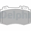 Image de Kit De Plaquettes De Frein, Frein À Disque Lp1688 Delphi Delphi Lp1688 Mercedes-Benz