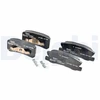 Image de Kit De Plaquettes De Frein, Frein À Disque Lp1691 Delphi Delphi Lp1691 Chrysler;Citroen;Dodge;Jeep;Lancia;Mitsubishi;Peugeot