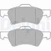 Image de Kit De Plaquettes De Frein, Frein À Disque Lp1693 Delphi Delphi Lp1693 Chrysler;Dodge;Jeep