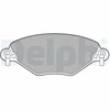 Image de Kit De Plaquettes De Frein, Frein À Disque Lp1654 Delphi Delphi Lp1654 Citroen