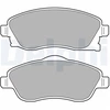 Image de Kit De Plaquettes De Frein, Frein À Disque Lp1676 Delphi Delphi Lp1676 Opel;Vauxhall