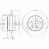 Image de Disque De Frein Delphi Bg3602 Mercedes-Benz