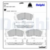Image de Kit De Plaquettes De Frein, Frein À Disque Lp1702 Delphi Delphi Lp1702 Kia