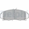 Image de Kit De Plaquettes De Frein, Frein À Disque Lp1704 Delphi Delphi Lp1704 Honda